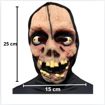 MASCARA LATEX CAVEIRA PODRE